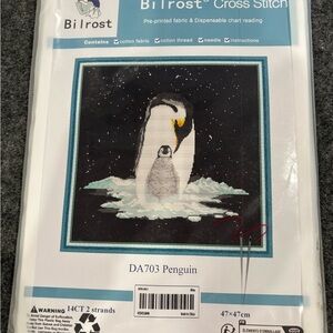 Bilrost Penguin Cross Stitch Kit #DA703 New